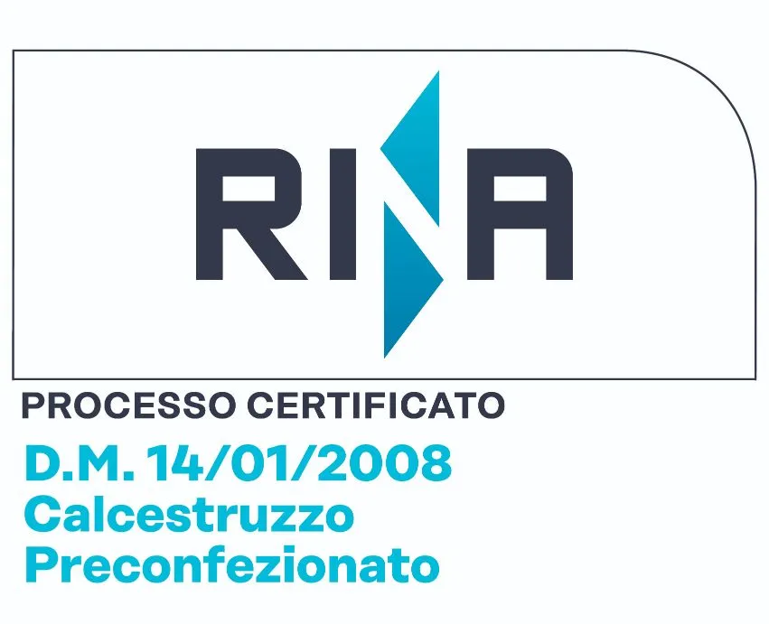 Processo Certificato - D.M. 14/01/2008 Calcestruzzo Preconfezionato